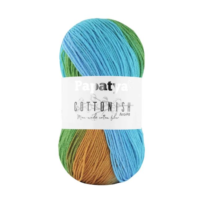 PREM.ACRY.YARN:100Gx5BL(500GR) (PAPATYA/COTTONISH)