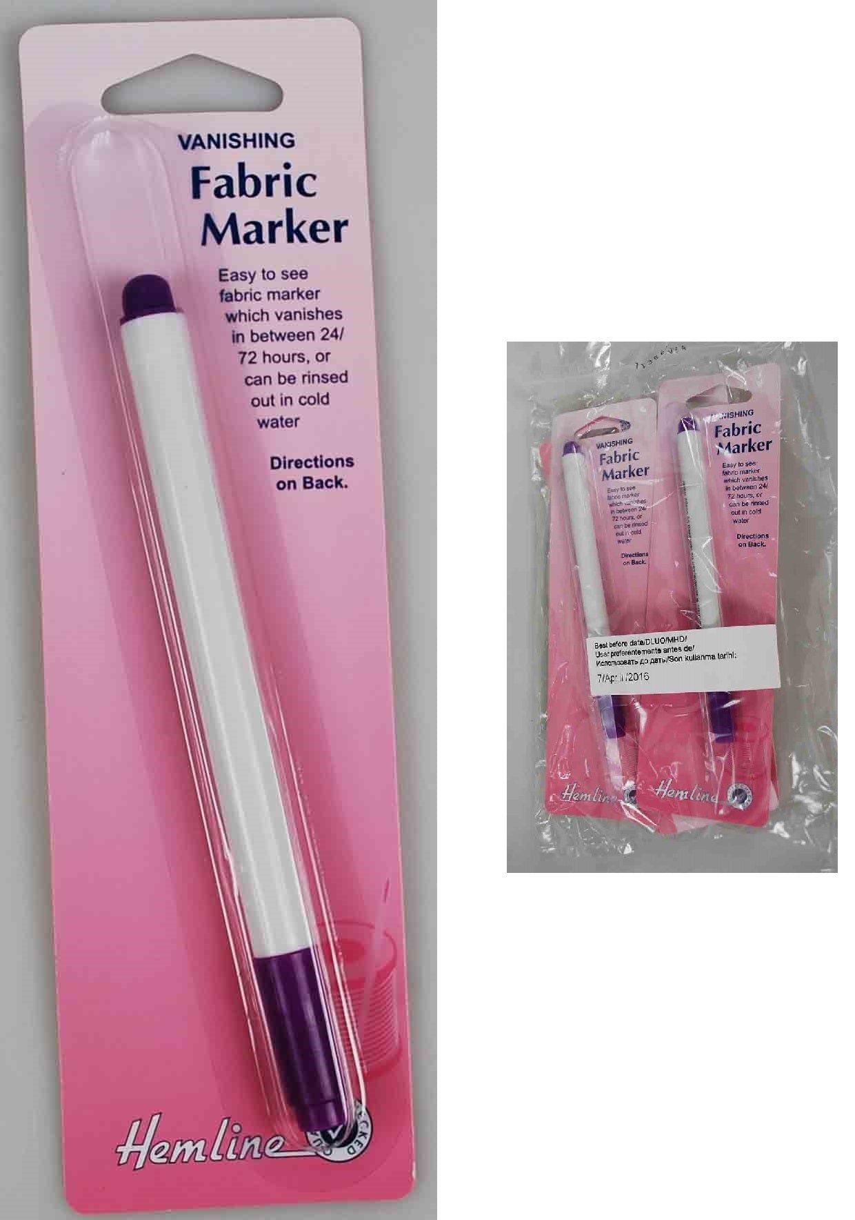 FABRIC MARKER PEN:5PC (296)