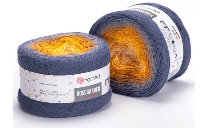 YARNART 100% COTTON;250GX2B (500G/PKT) (Y-ART/ROSEGARDEN)