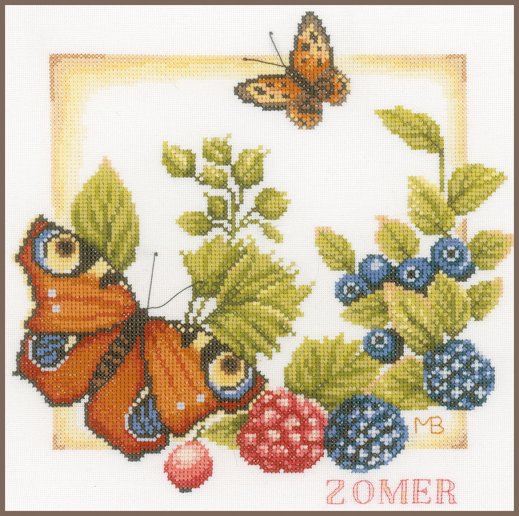 LANARTE COUNTED CROSS STITCH KIT SUMMER (PN-0162303)