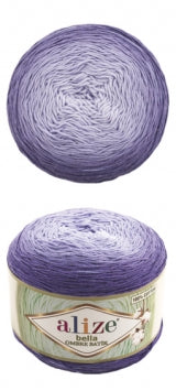 ACR.YARN:250GRx2 (500GRM) (ALIZE/BELLA OMBRE BA)