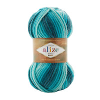 Alize Superlana Maxi Batik Wool-Blend Yarn (500GRM) (ALIZE/MAXI BATIK)