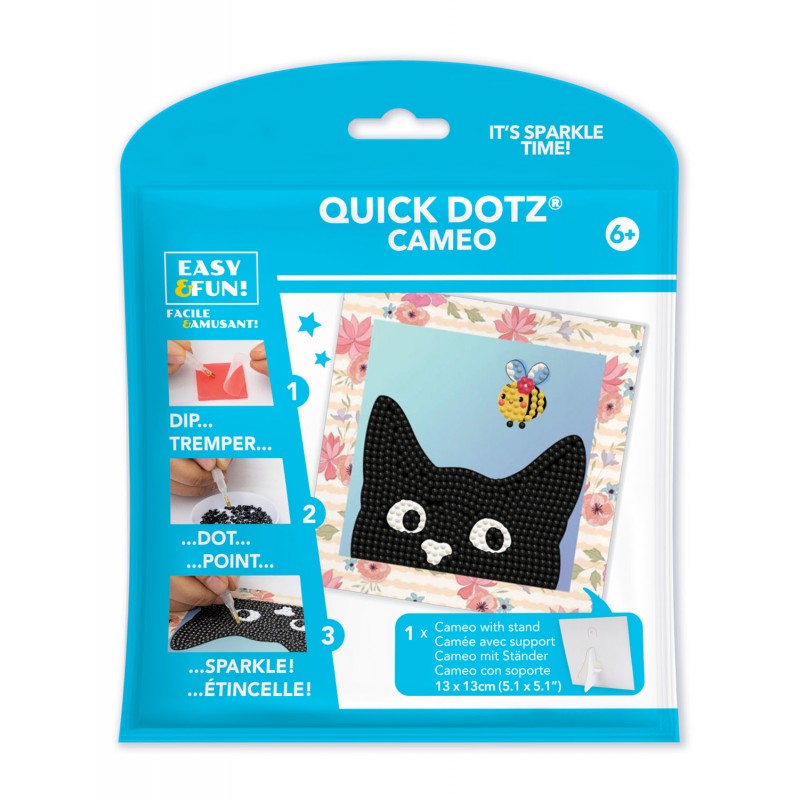QUICK DOTZ CAMEO-MISCHEVIOUS 5.1" x 5.1" (DTZ5.015)