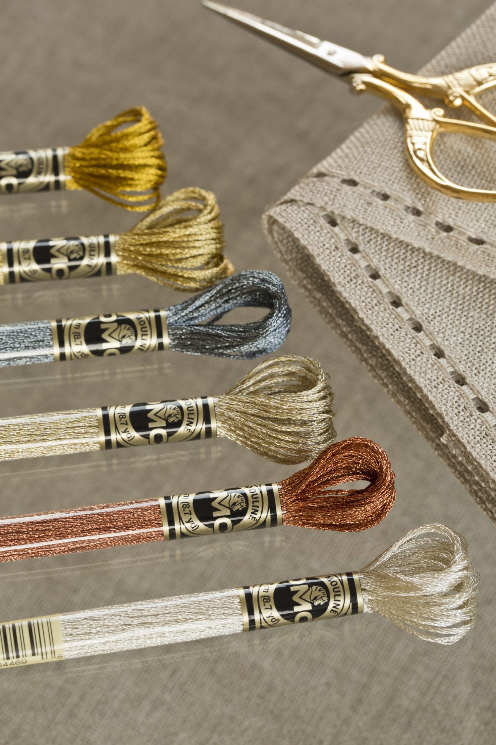 DMC THREAD:6PCS/BOX  NIL (317W)