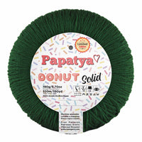 Papatya Donut Solid Acrylic Yarn – 190 g – Pack of 3 (PAPATYA/DONUT-SOLID)