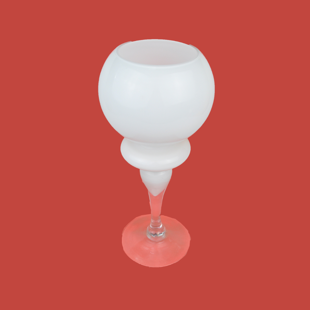 GLASS VASE:12.5*14.4CM (BB073TW)
