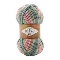 Alize Superlana Maxi Batik Wool-Blend Yarn (500GRM) (ALIZE/MAXI BATIK)