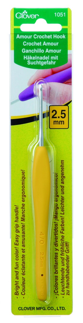 AMOUR CROCHET HOOK:3PC/BX:2.5M (1051/BOX)