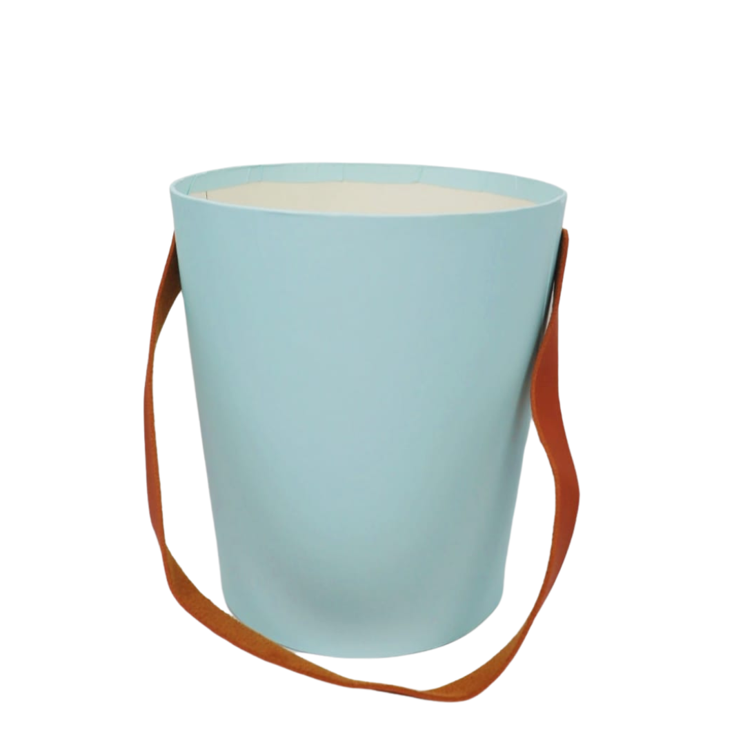 PAPER FLOWER BOX:15X17CM (W2457)