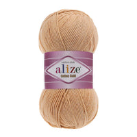 Alize Cotton Gold Cotton-Acrylic Yarn – 5 x 100g (500grm) (ALIZE/COTTON GOLD)