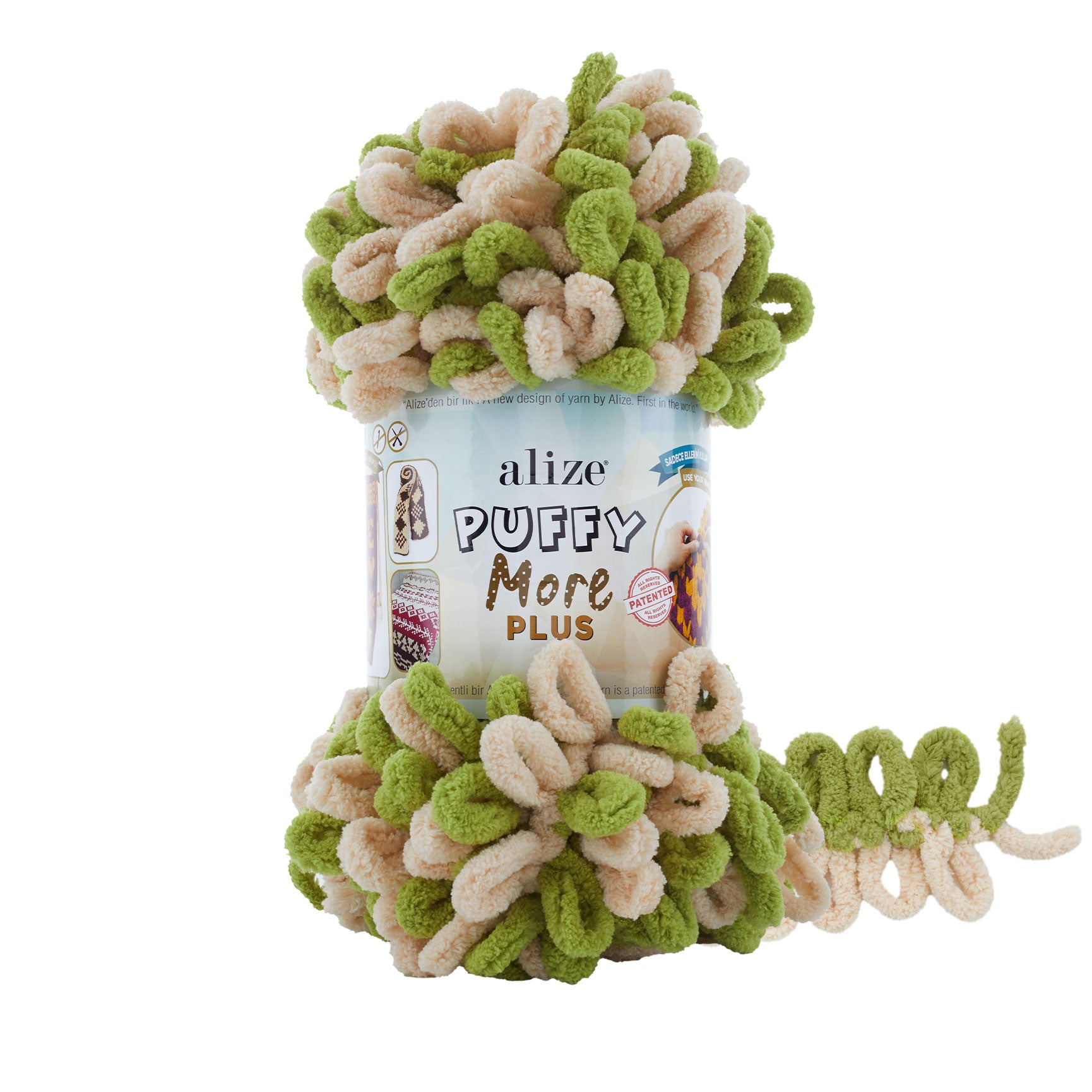 MICRO POLYSTER:250Gx2B(500G) (ALIZE/PUFFY MORE PL)