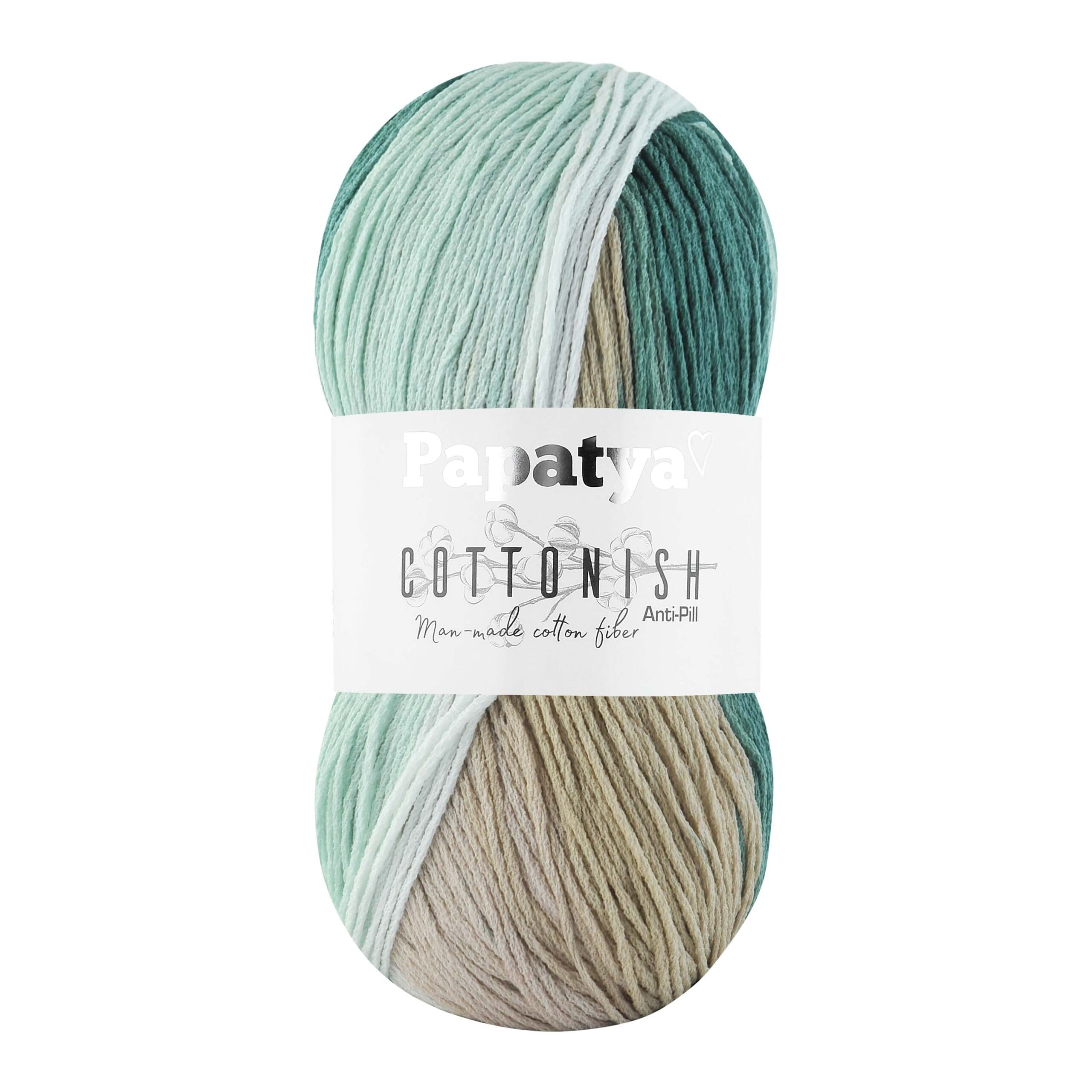 PREM.ACRY.YARN:100Gx5BL(500GR) (PAPATYA/COTTONISH)