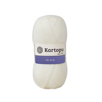 Aksoft Acrylic Yarn – 100 g × 5 Balls (KARTOPU/AKSOFT)