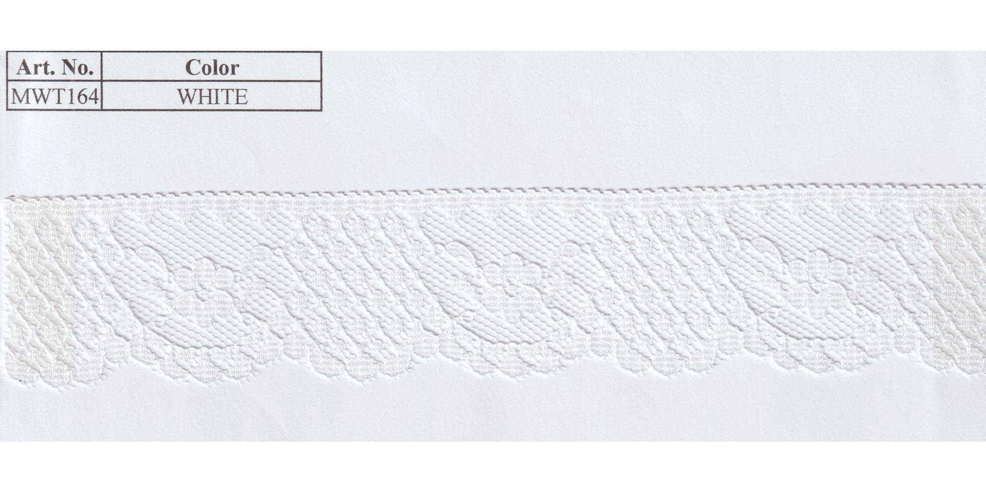 RASCHEL LACE:3CMx144YD (MWT164)