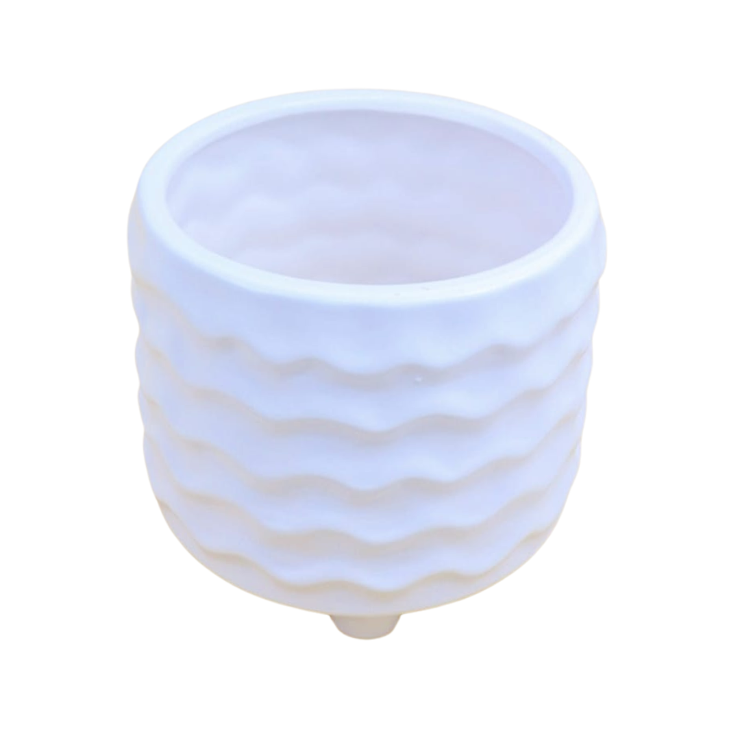 CERAMIC VASE: 13*11.5CM (2120Y)