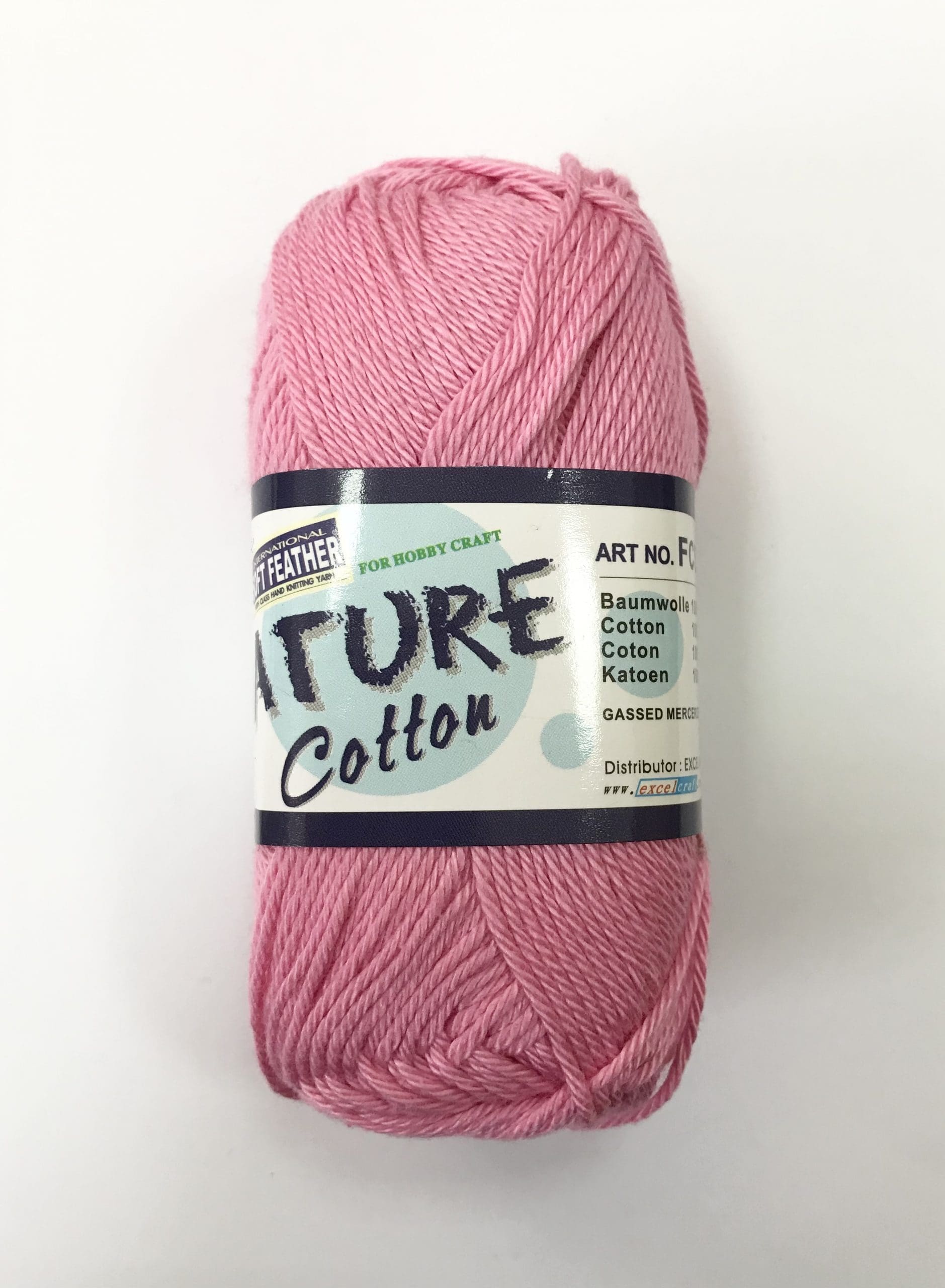 KNIT.YARN COT;10BLx50G (1/2KG) (FC-205)