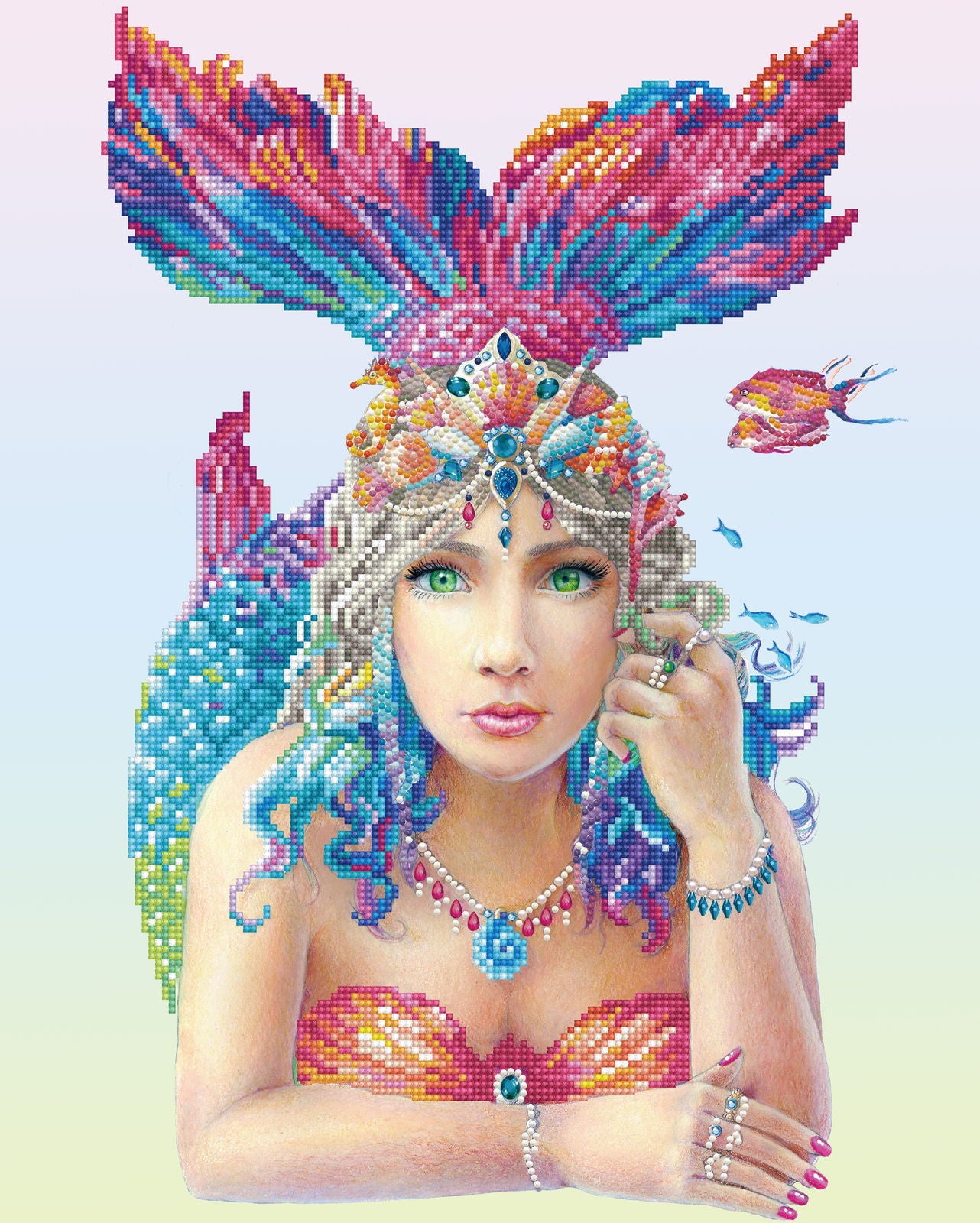 DIAMOND FACET ART KIT: MYSTIC MERMAID DD KIT (DD11.003)