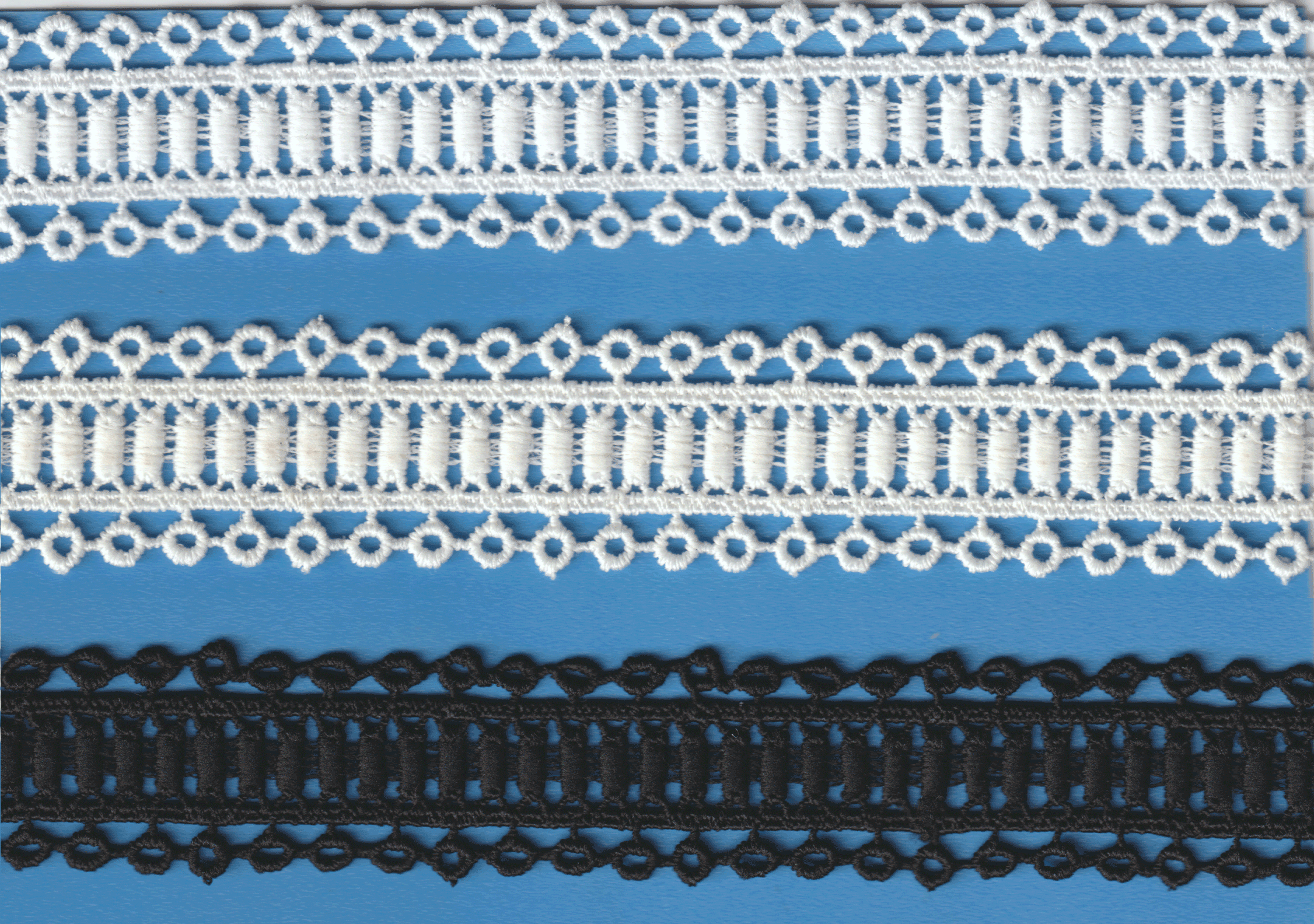 CHEM.CUT-LACE W/TX:15Yx2.5CM (TX64-1023)