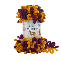 Alize Puffy More Plus Loop Yarn – 2 x 250g (500G) (ALIZE/PUFFY MORE PL)