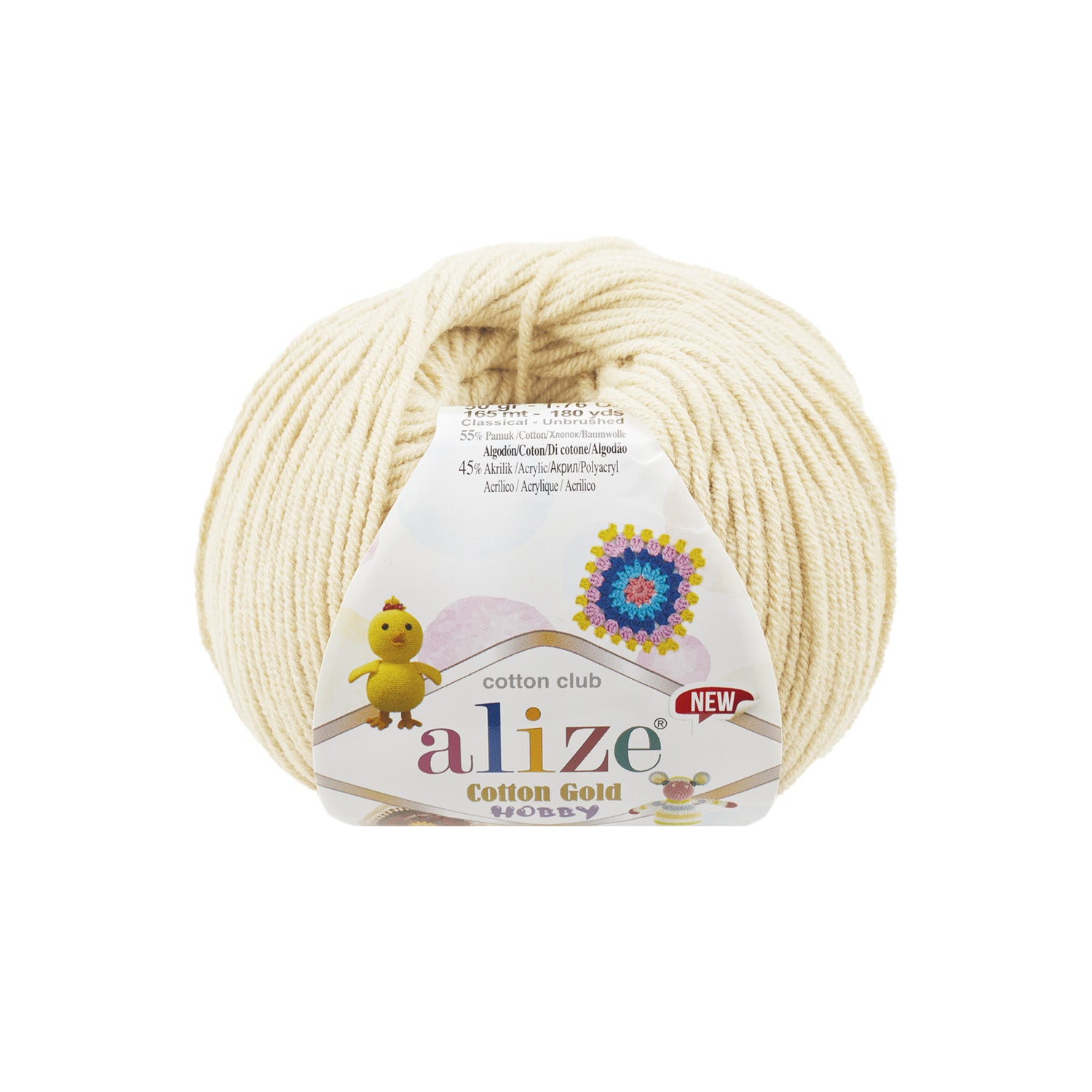 COT/ACY.YARN:50GRx10BL(500GRM) (ALIZE/COT-HOBBY-NEW)