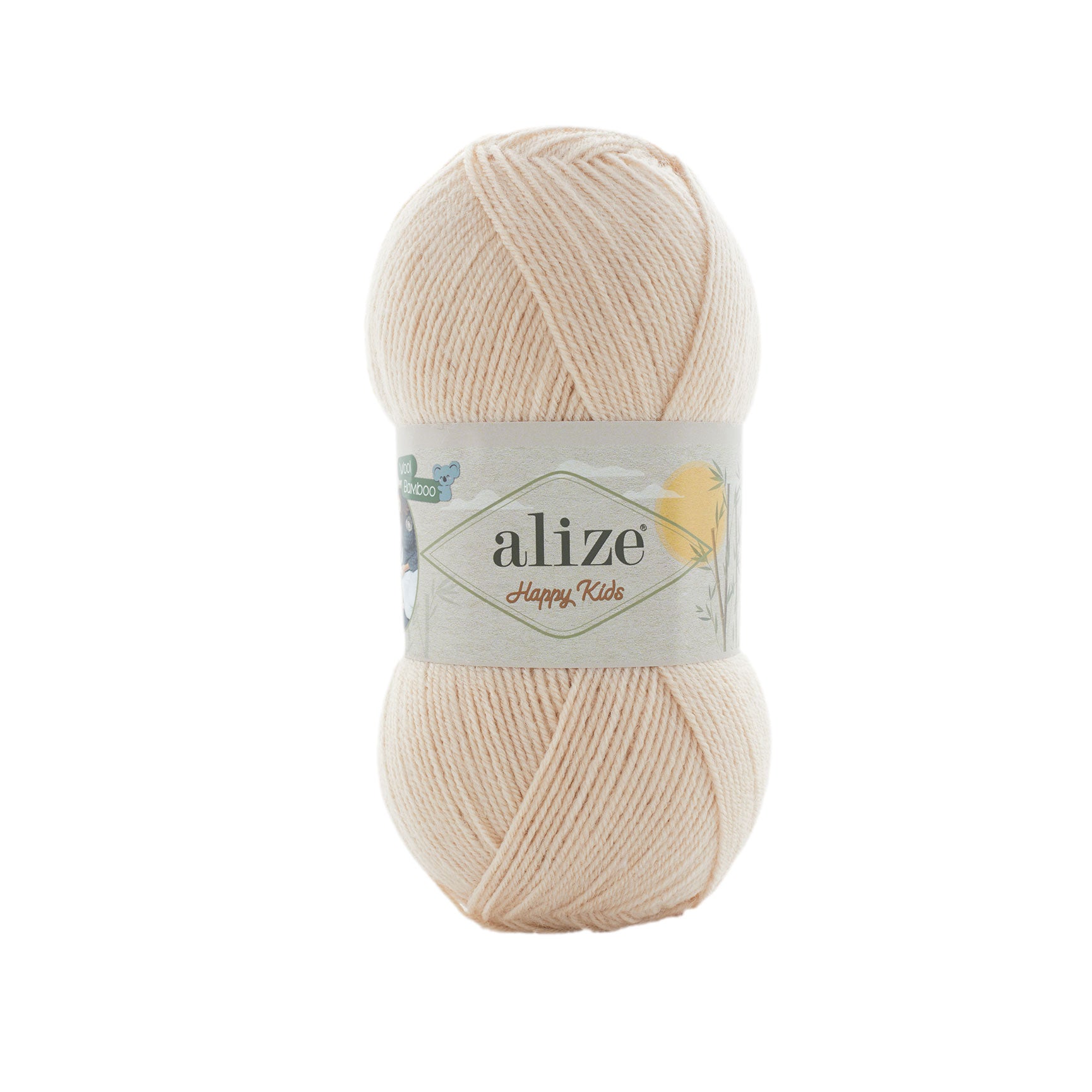 ACRY.WOOL YARN:100GRx5(500GRM) (ALIZE/HAPPY KIDS)