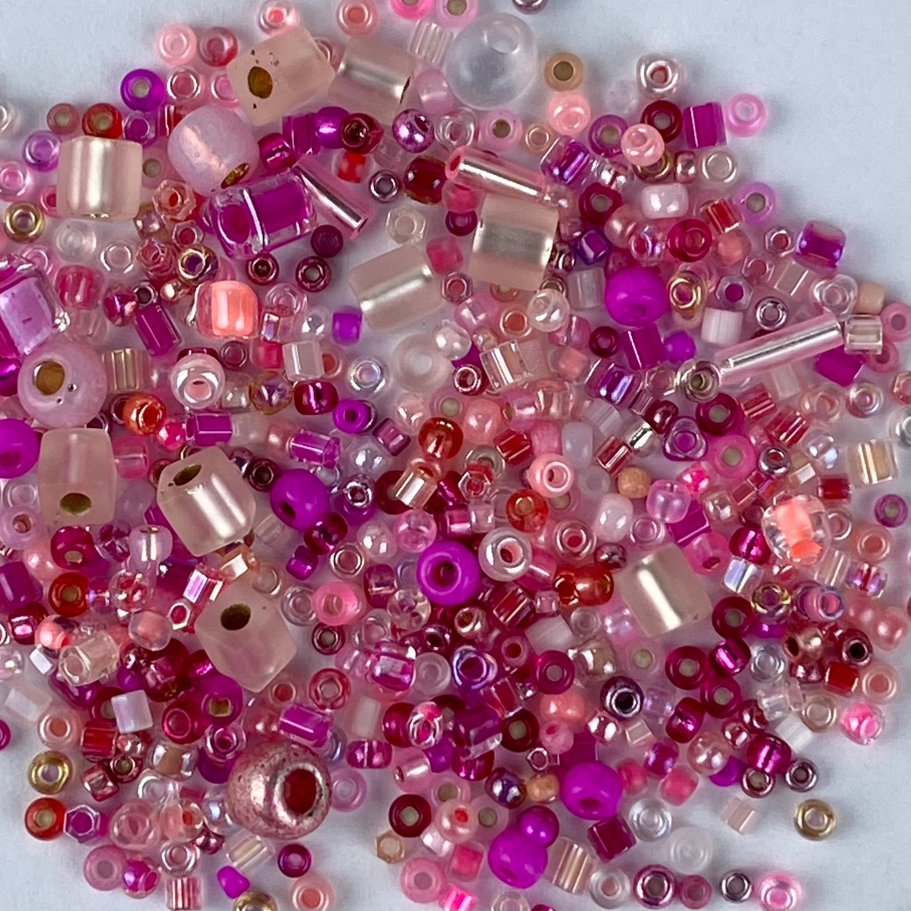 FANCY MIX BEADS:100GXx5PK(1/2) (MIXBEAD-1/2KG)