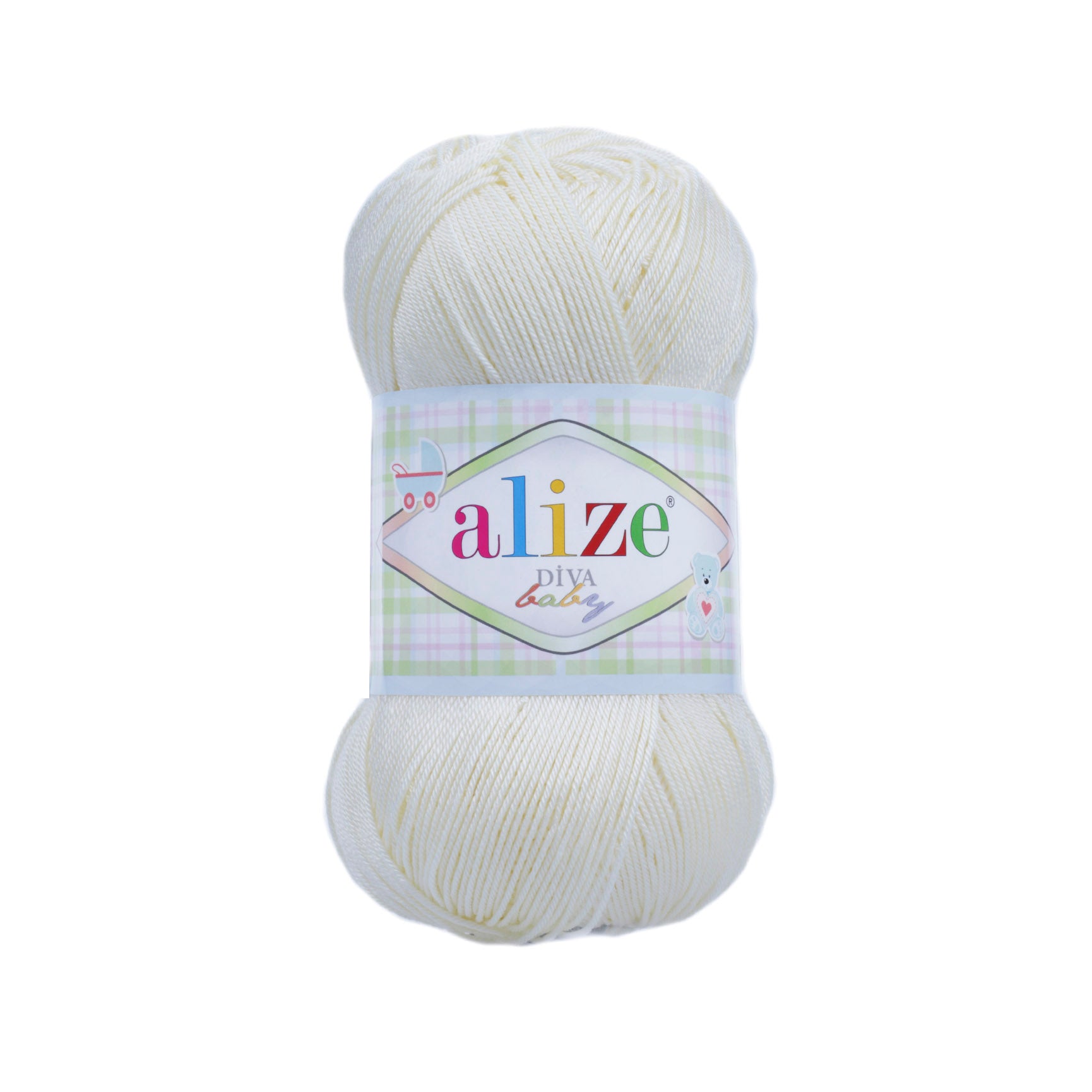 COT/ACY.YARN:5BLx100GR (500grm) (ALIZE/DIVA BABY)