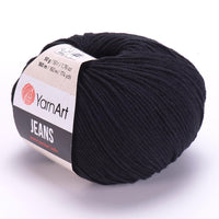 YarnArt Jeans Cotton Blend Yarn – 50 g – Pack of 10 (Y-ART/JEANS)