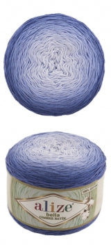 ACR.YARN:250GRx2 (500GRM) (ALIZE/BELLA OMBRE BA)