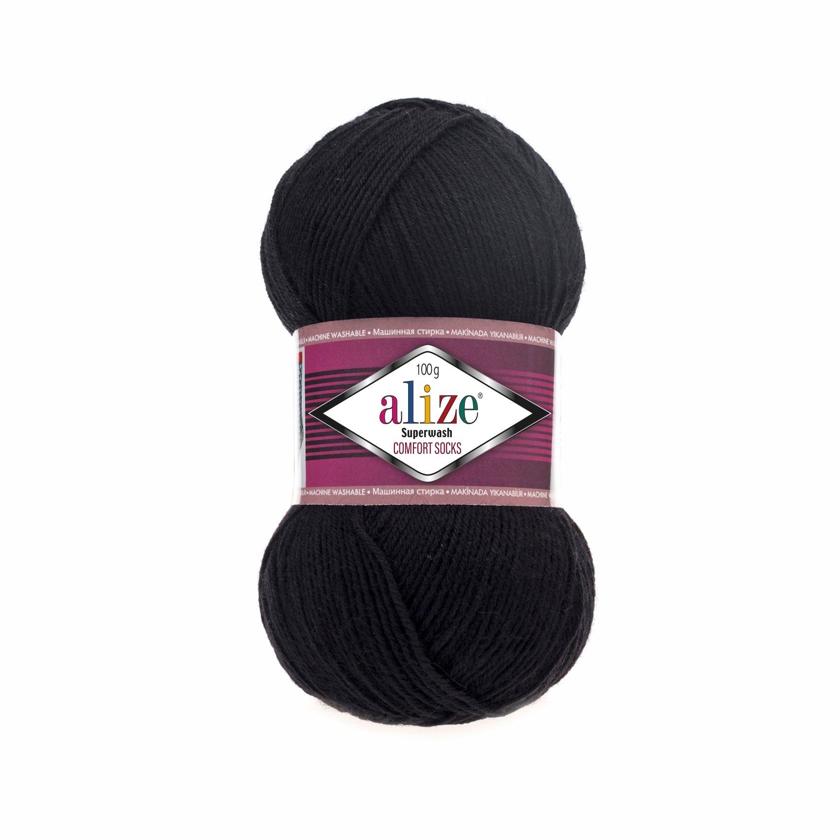 SW WOOL/POLY YARN:100Gx5(500GR) (ALIZE/S.WASH COMFORT)