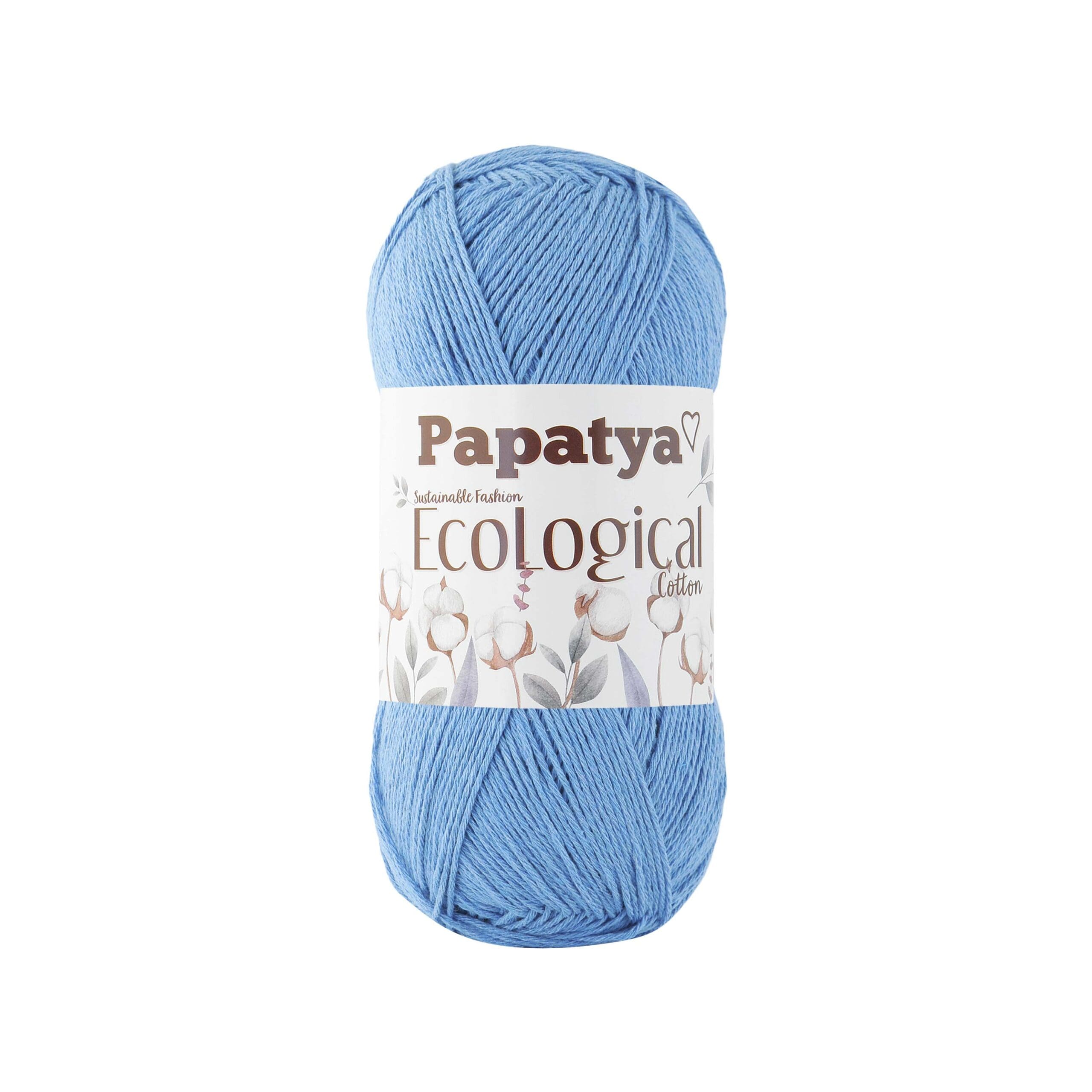 COTTON YARN:100Gx5BL(500GR) (PAPATYA/ECOLOGICAL)