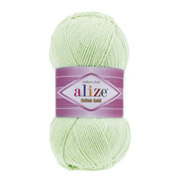 Alize Cotton Gold Cotton-Acrylic Yarn – 5 x 100g (500grm) (ALIZE/COTTON GOLD)