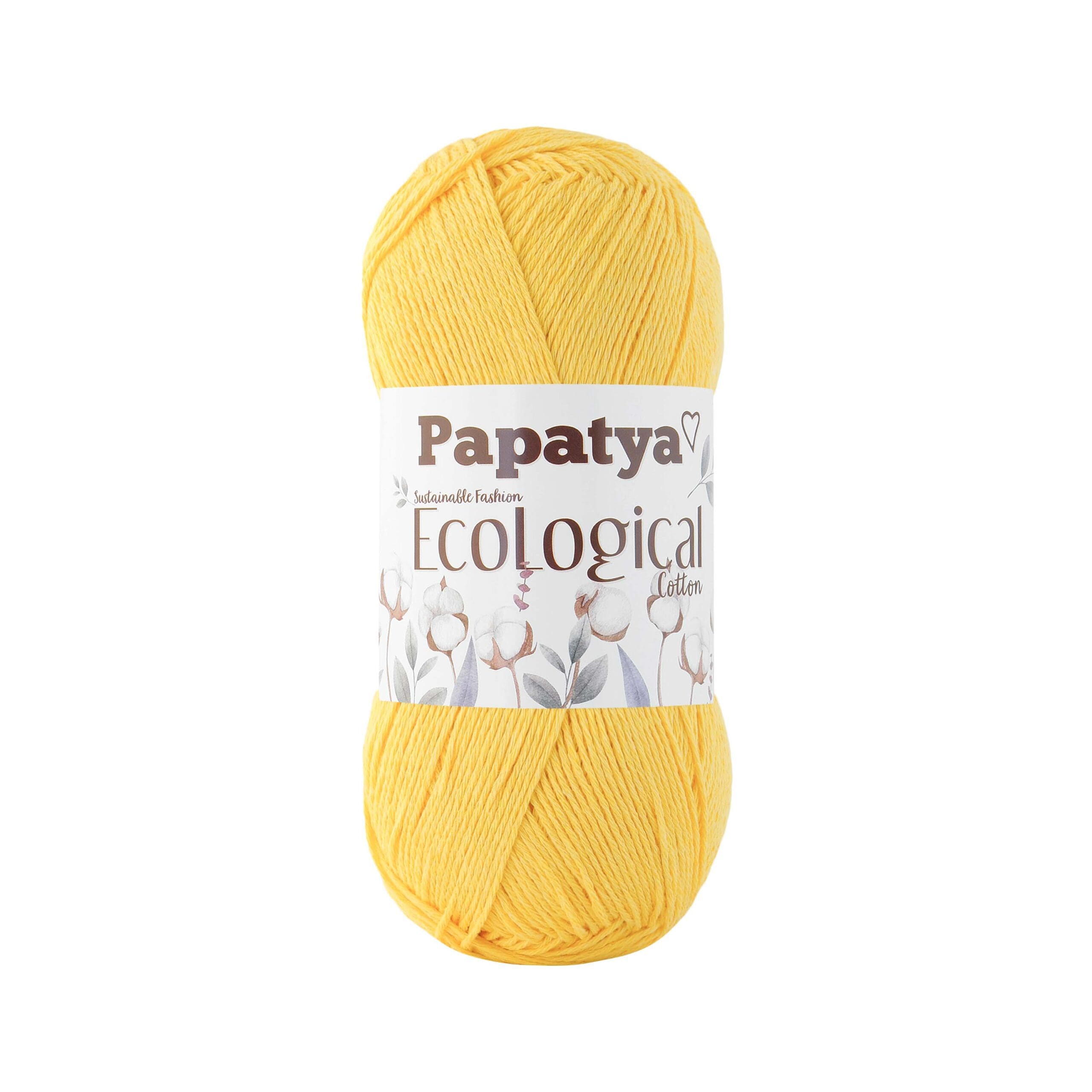 COTTON YARN:100Gx5BL(500GR) (PAPATYA/ECOLOGICAL)