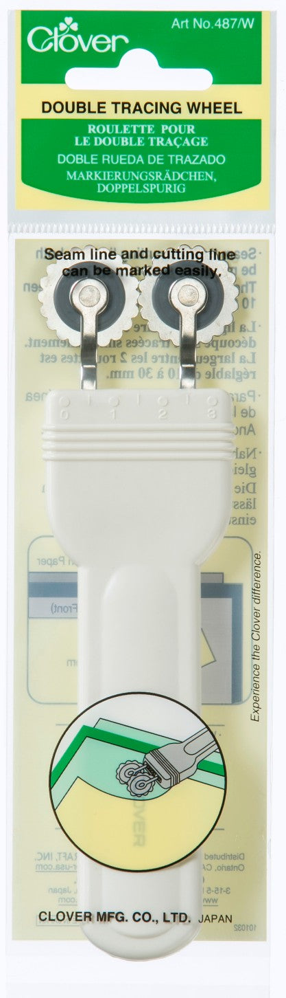 DOUBLE TRACING WHEEL:3PC (487/W-BOX)