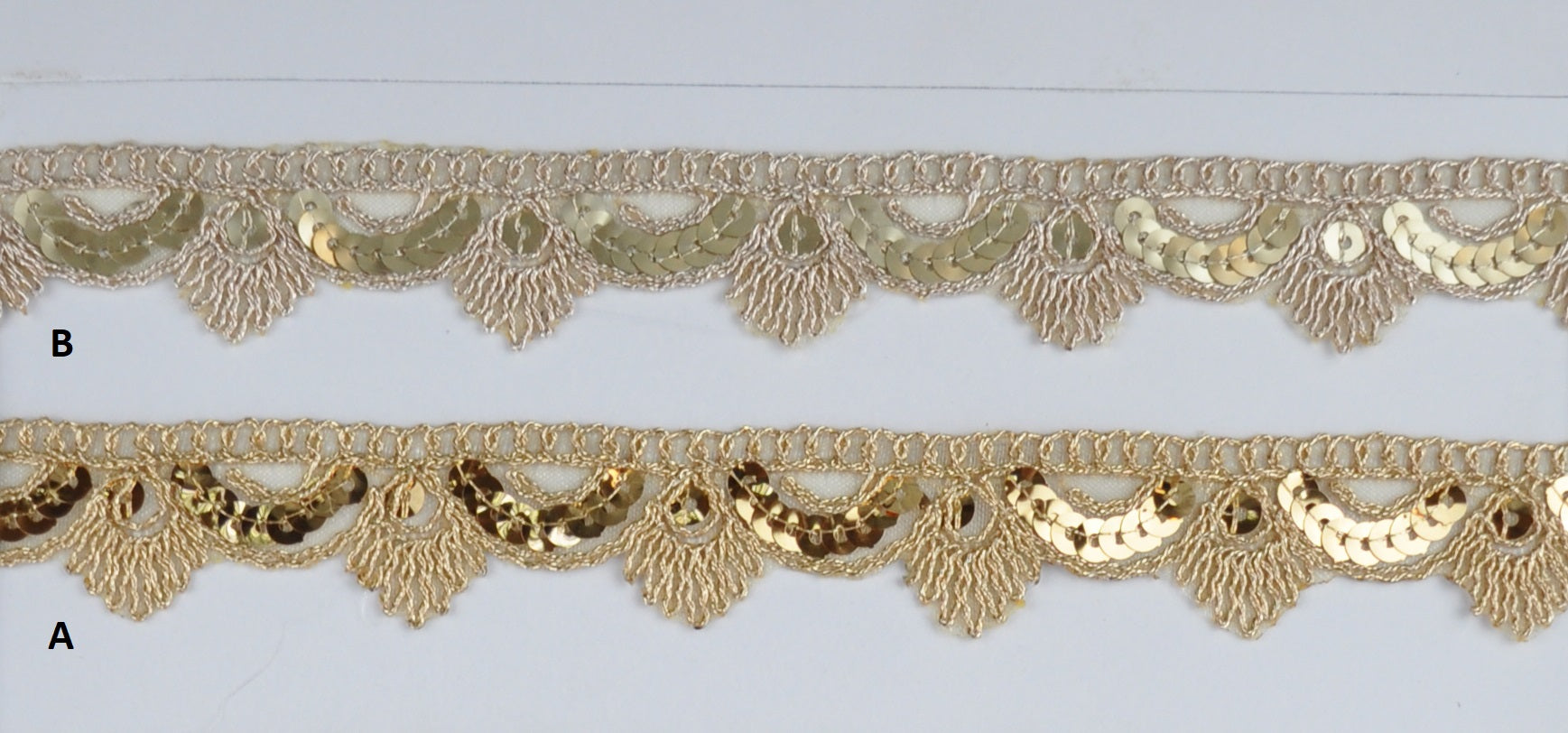 MET.LACE W/SEQUINS:9MTR (GL-3606)