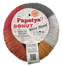 Papatya Donut Wool Blend Yarn – 190 g – Pack of 4 (PAPATYA/DONUT-WOOL B)