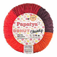 Papatya Donut Chunky Acrylic Yarn – 170 g – Pack of 3 (PAPATYA/DONUT-CHUNKY)