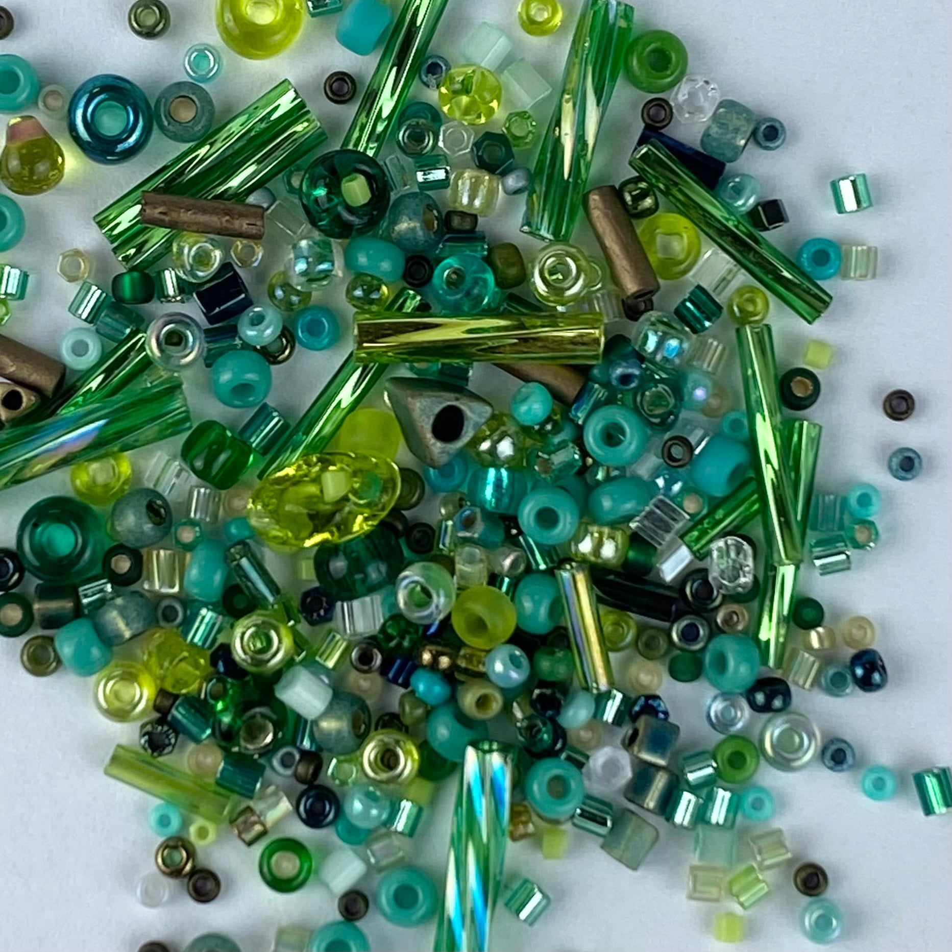 FANCY MIX BEADS:100GXx5PK(1/2) (MIXBEAD-1/2KG)