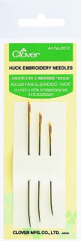 HUCK EMB.NEEDLES:12SET/BOX (2012/BOX)