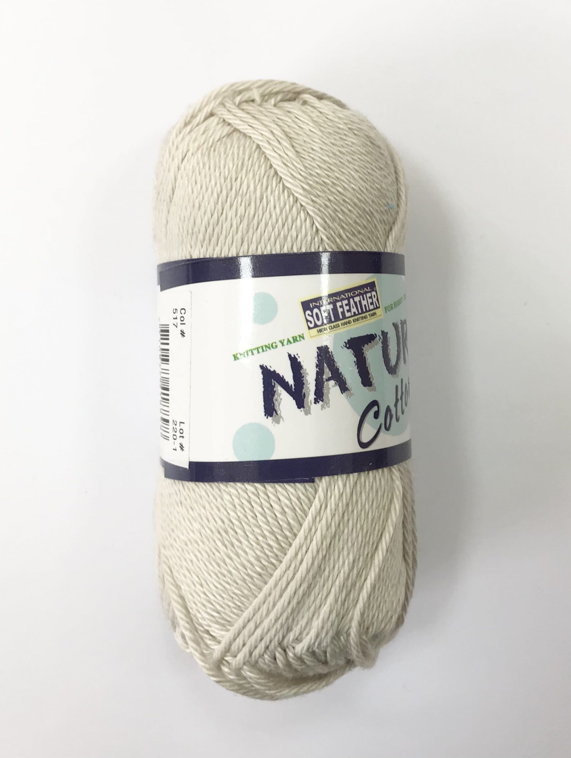 KNIT.YARN COT;10BLx50G (1/2KG) (FC-205)
