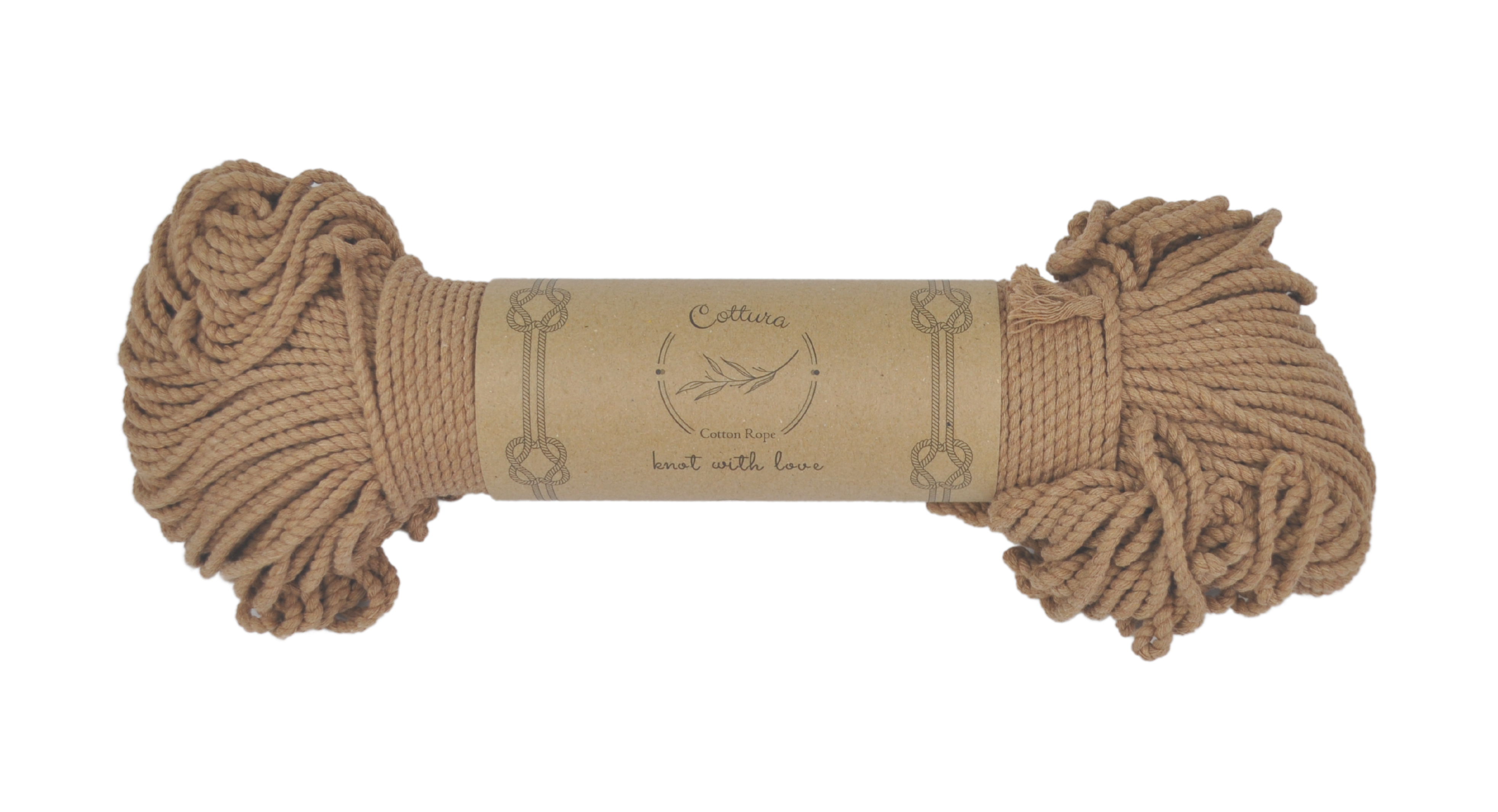 COTTON ROPE:~89MTR(320GRM) (COTT/ROPE-3MM)