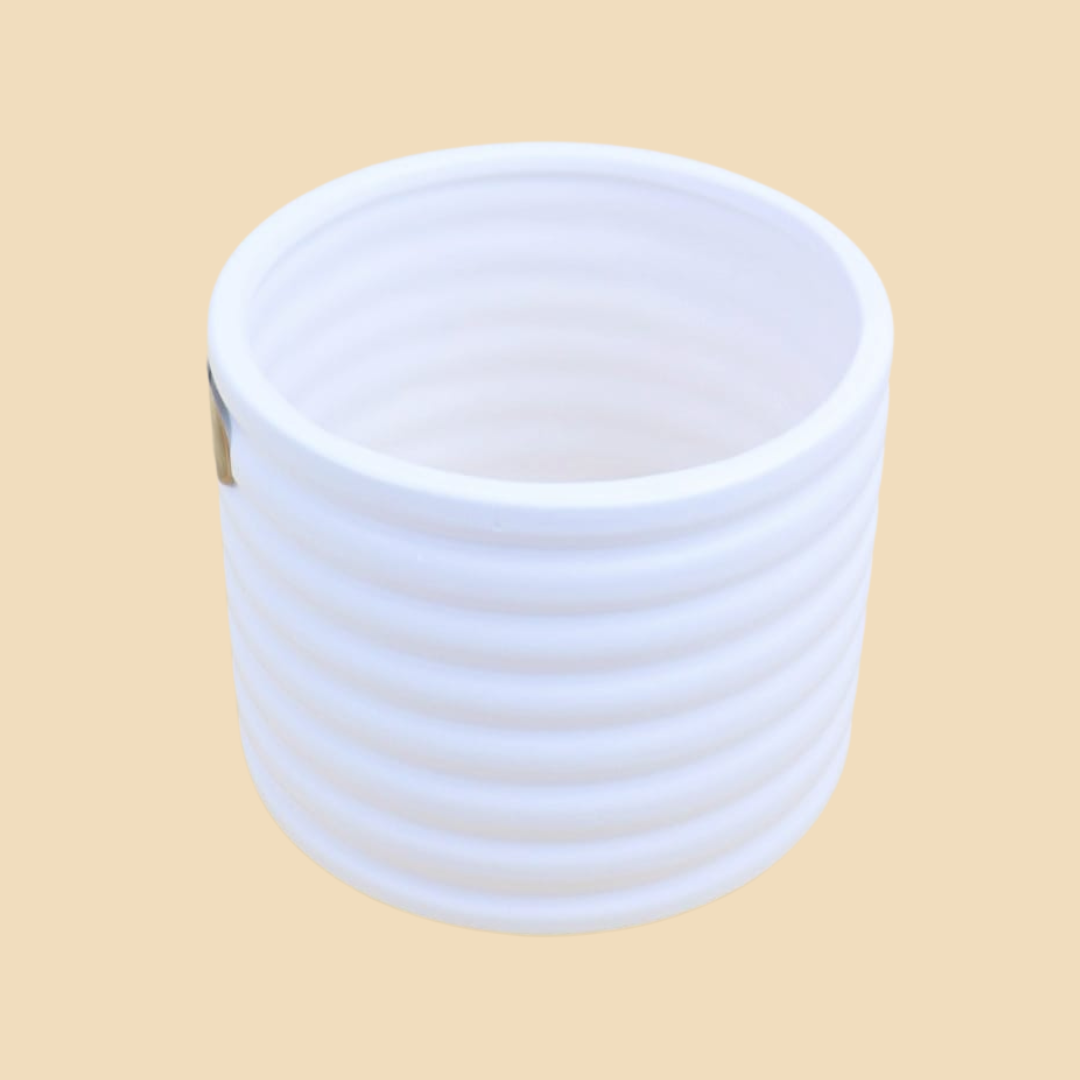 CERAMIC VASE: 12.5*11.5CM (2122Y)