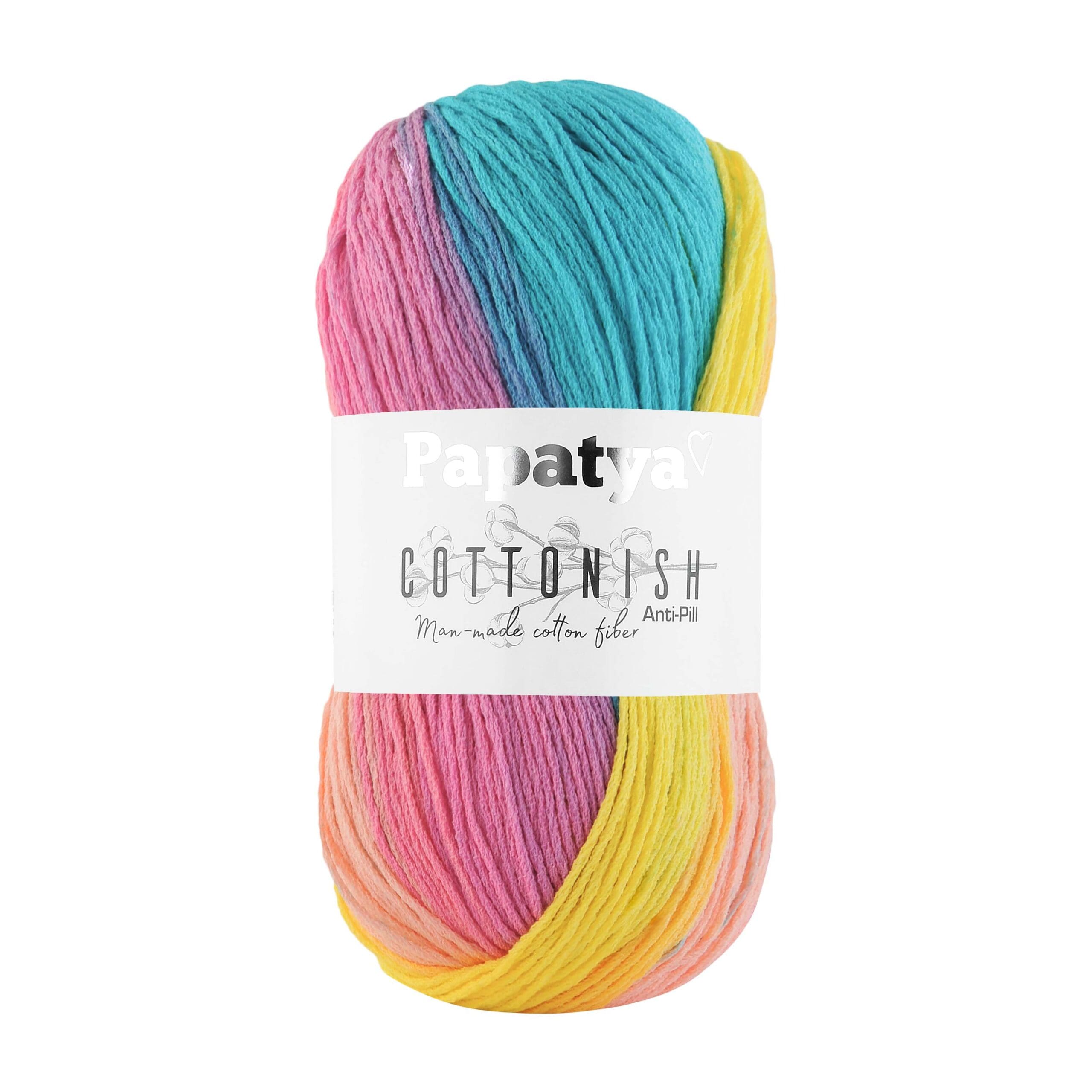 PREM.ACRY.YARN:100Gx5BL(500GR) (PAPATYA/COTTONISH)