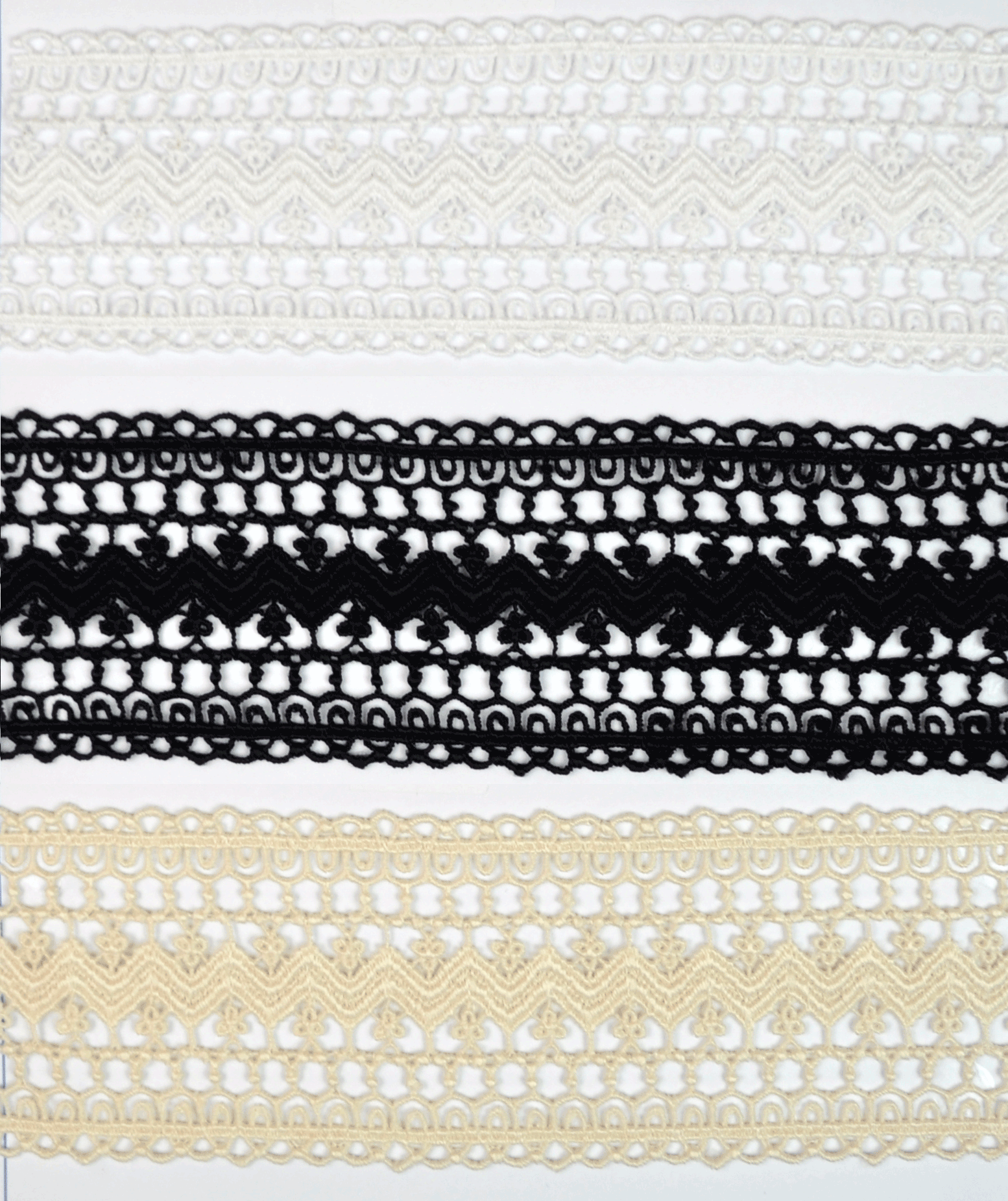 CHEM.CUT-LACE W/TX:15Yx6.25CM (TX64-1048)