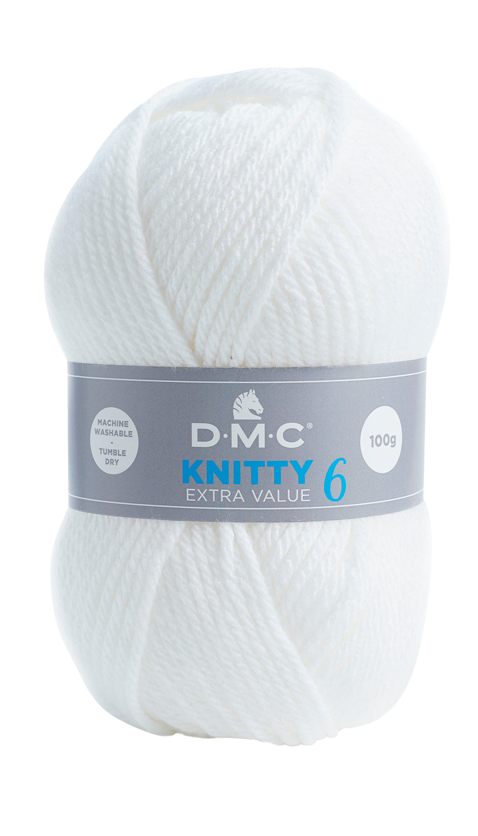 KNITTY#6 YARN:100GRx5BL (500GM) (8115/DMC)