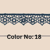 Floral Guipure Lace Trim – 1.5CM x 10M (M-1)