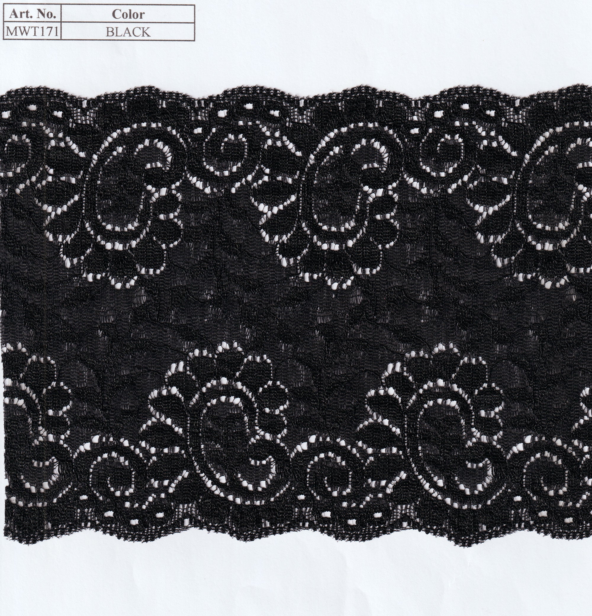 RASCHEL LACE:13.5CMx36Y (MWT171/36Y)