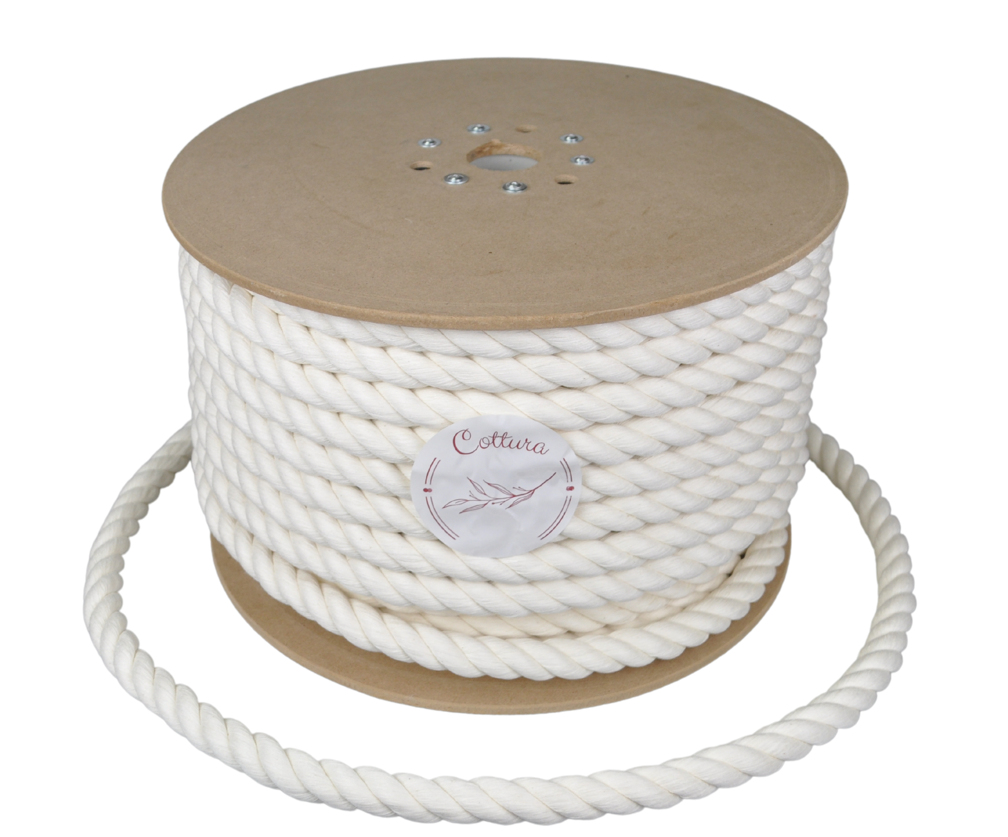 COTTON ROPE:~55MTR(10.5KG) (COTT/ROPE-NAT20MM)