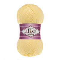 Alize Cotton Gold Cotton-Acrylic Yarn – 5 x 100g (500grm) (ALIZE/COTTON GOLD)
