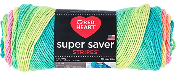 RED HEART A.YARN:141GRx3BL/PKT (E300/MULTI)